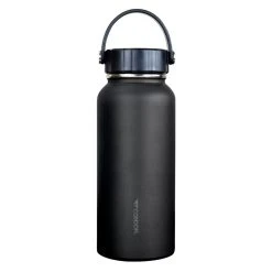 Condor 32 Oz Vacuum Sealed Thermal Bottle Black