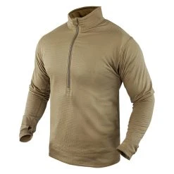 Men's Condor Base II Zip Pullover Tan