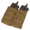 Condor Double M4 / M16 Open Top Mag Pouch Brown -Condor Shop 0 1001 condor double m4 m16 open top mag pouch coyote brown