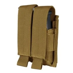 Condor Double Pistol Mag Pouch Brown