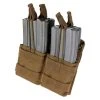 Condor Double Stacker M4 Mag Pouch Brown