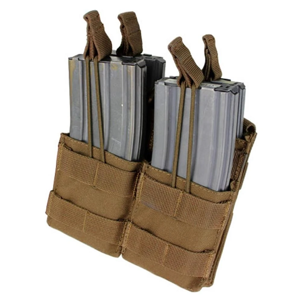 Condor Double Stacker M4 Mag Pouch Brown 3 Condor Double Stacker M4 Mag Pouch Brown