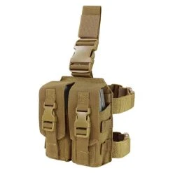 Condor Drop Leg M4 Mag Pouch Brown