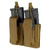 Condor GEN2 Double Kangaroo Mag Pouch Brown -Condor Shop 0 1001 condor gen2 double kangaroo mag pouch coyote brown