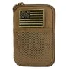 Condor Pocket Pouch With US Flag Patch Brown -Condor Shop 0 1001 condor pocket pouch with us flag patch coyote brown