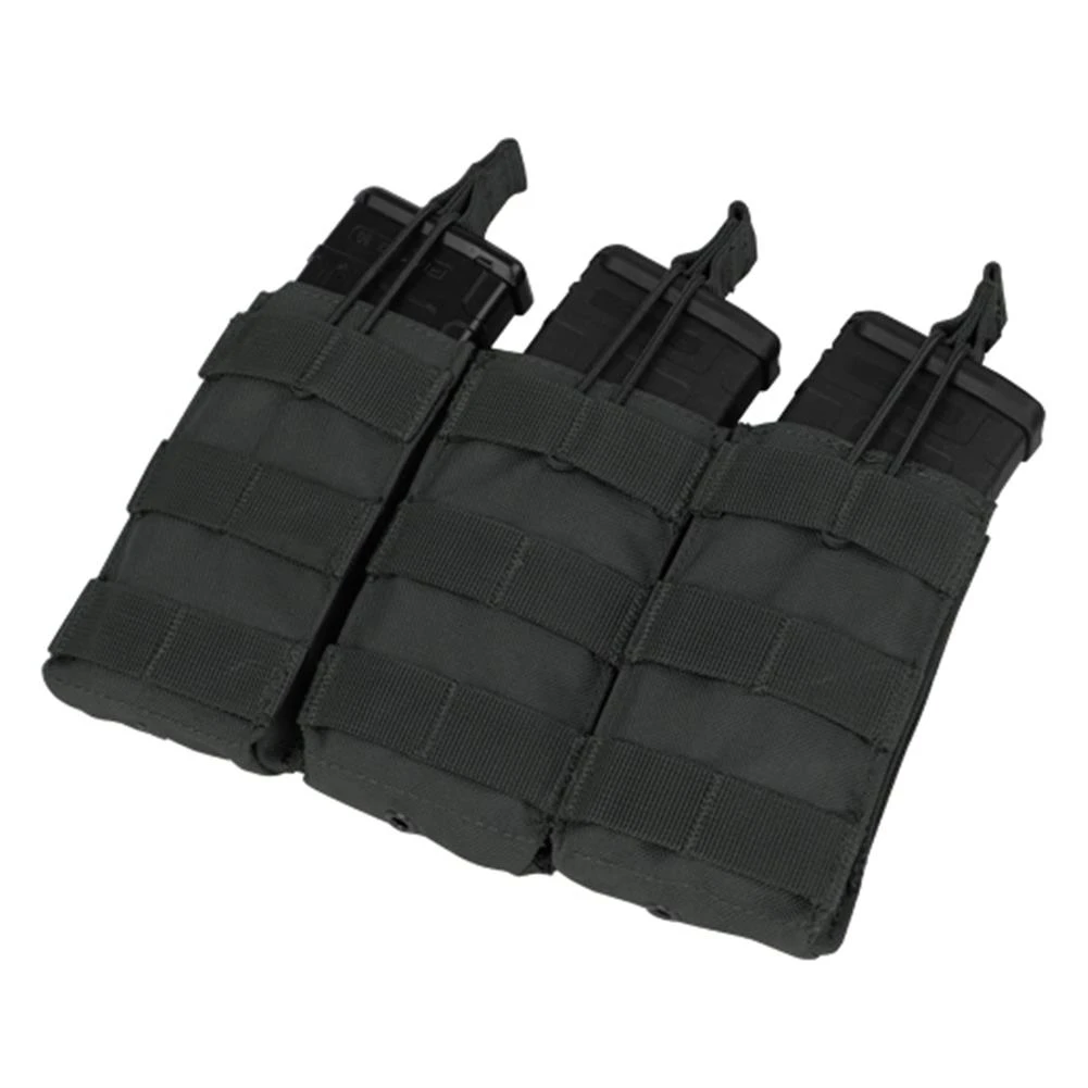 Condor Triple M4/M16 Open-Top Mag Pouch Black 3 Condor Triple M4/M16 Open-Top Mag Pouch Black