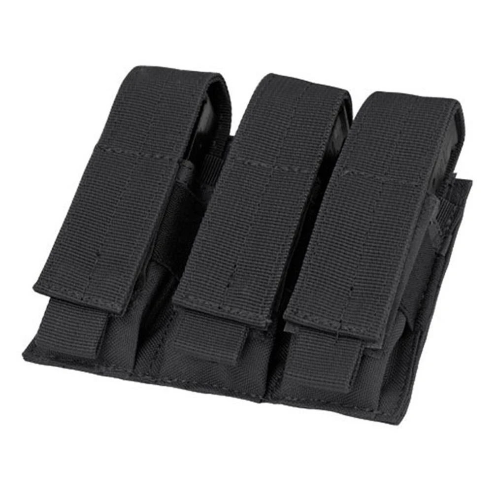 Condor Triple Pistol Mag Pouch Black 3 Condor Triple Pistol Mag Pouch Black