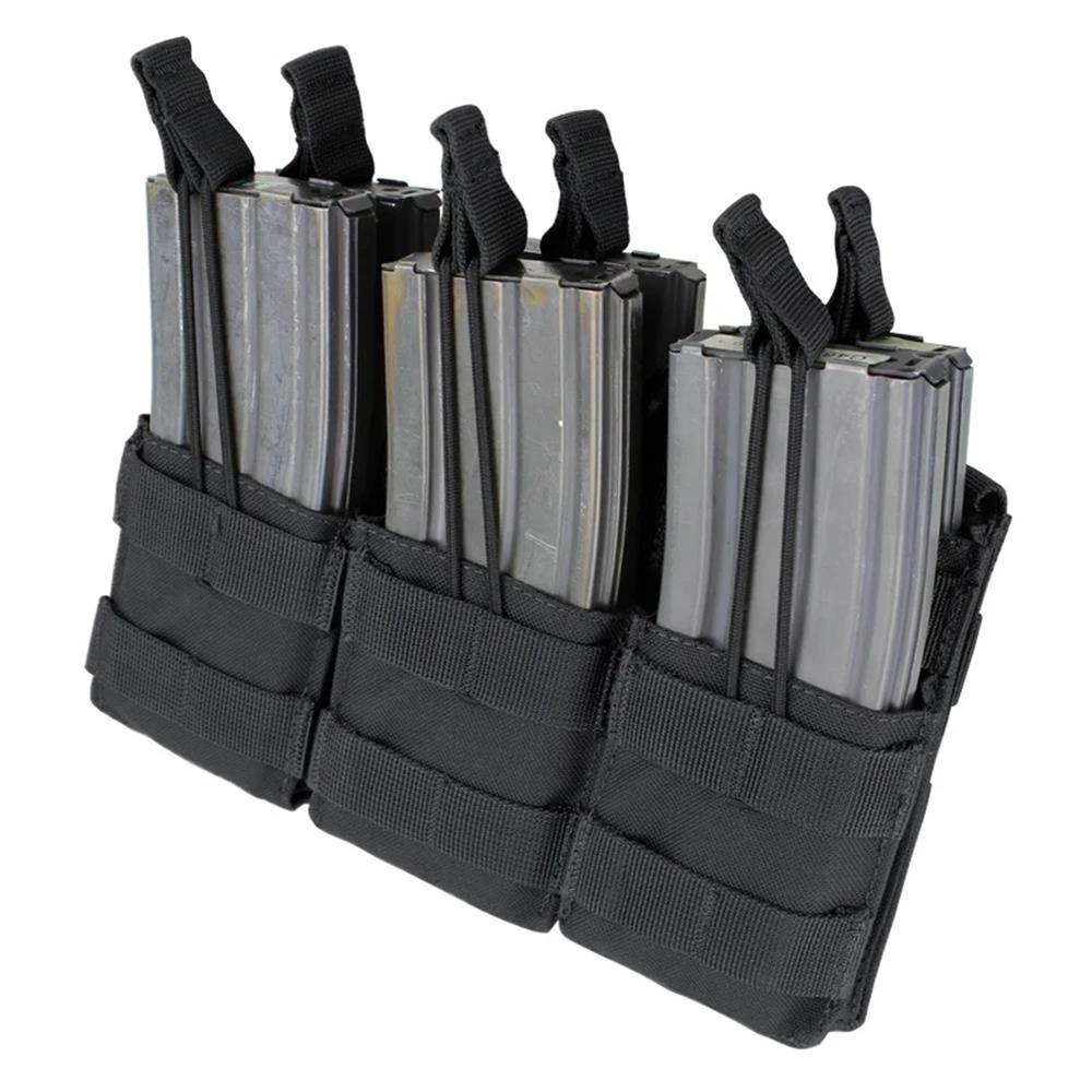 Condor Triple Stacker M4 Mag Pouch Black 3 Condor Triple Stacker M4 Mag Pouch Black