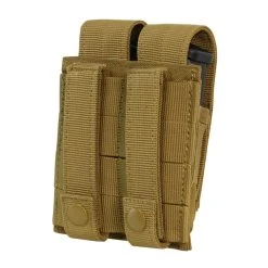 Condor Double Pistol Mag Pouch Brown 5 Condor Double Pistol Mag Pouch Brown -Condor Shop 1 1001 condor double pistol mag pouch coyote brown