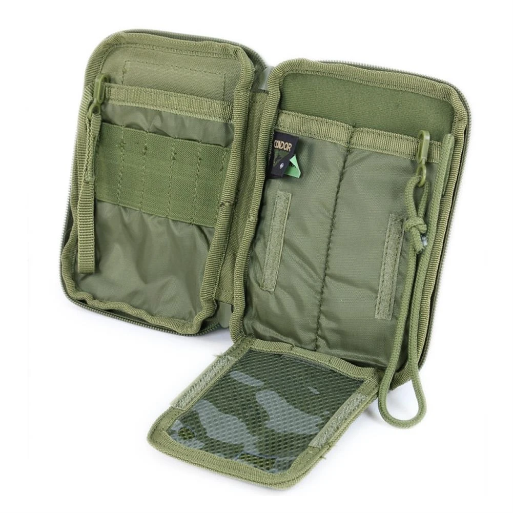Condor Pocket Pouch With US Flag Patch Drab 5 Condor Pocket Pouch With US Flag Patch Drab - Image 3