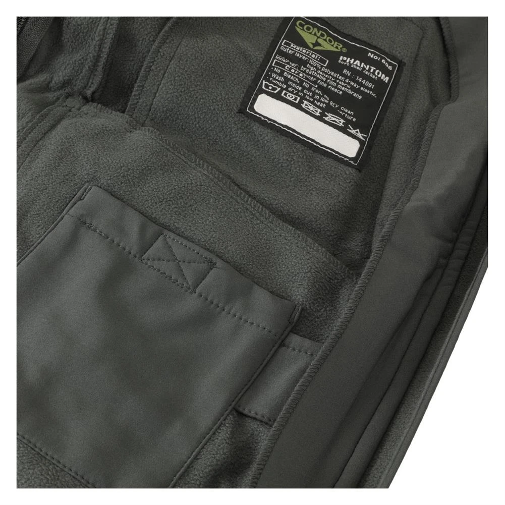 Men's Condor Phantom Soft Shell Jacket Graphite 7 Men's Condor Phantom Soft Shell Jacket Graphite - Image 5