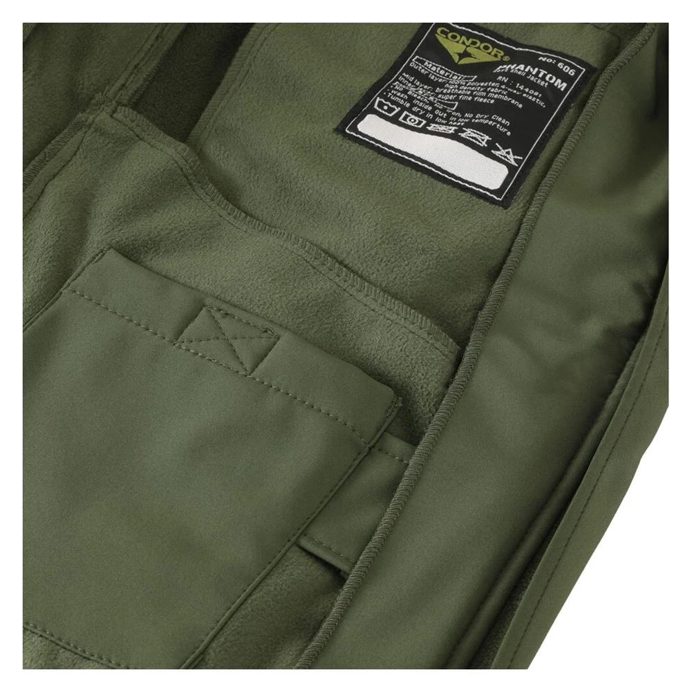 Men's Condor Phantom Soft Shell Jacket Drab 7 Men's Condor Phantom Soft Shell Jacket Drab - Image 5